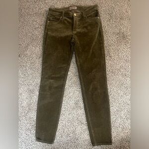 KFTK Brown Corduroy Diana Skinny Pants